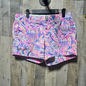 Lilly Pulitzer Shell of a Time Pink Multicolor Callahan Shorts